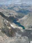 Picture of Avalance lake from near the summit
