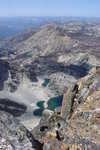 Lake Yoshi and the upper end of the Trail Creek basin.