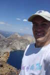 Yours truly, with Sawtooth Lake in the background.