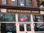 Getting ready for the Seattle Underground tour.