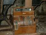 Old cash register