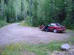 In Montana now, at the trailhead to Great Northern.