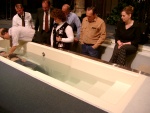 Stephen, being baptized.