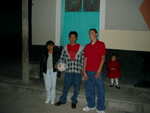 Oscar, some cousins, and Nicole.  We were playing soccer in the street on Christmas Eve, after blowing things up earlier.  Mexican fireworks are *crazy*!