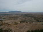 Counter-clockwise panoramic shot #4.  Some farming fields, and San Felipe.