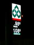 Proof that somewhere in this country (El Paso, TX), gas is still less that $1.00 per gallon!